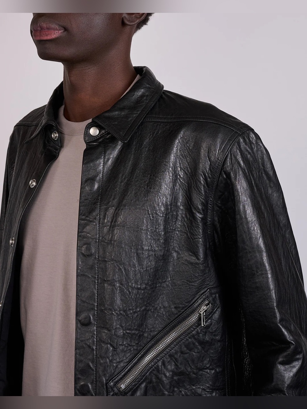 Rick Owen’s tour Alice leather jacket - Picture 6 of 12